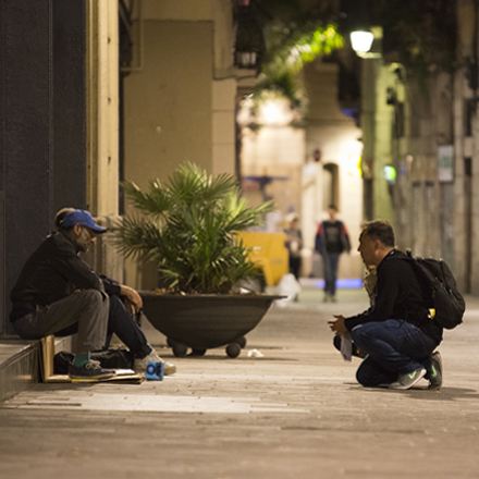 Survey taking place in Barcelona